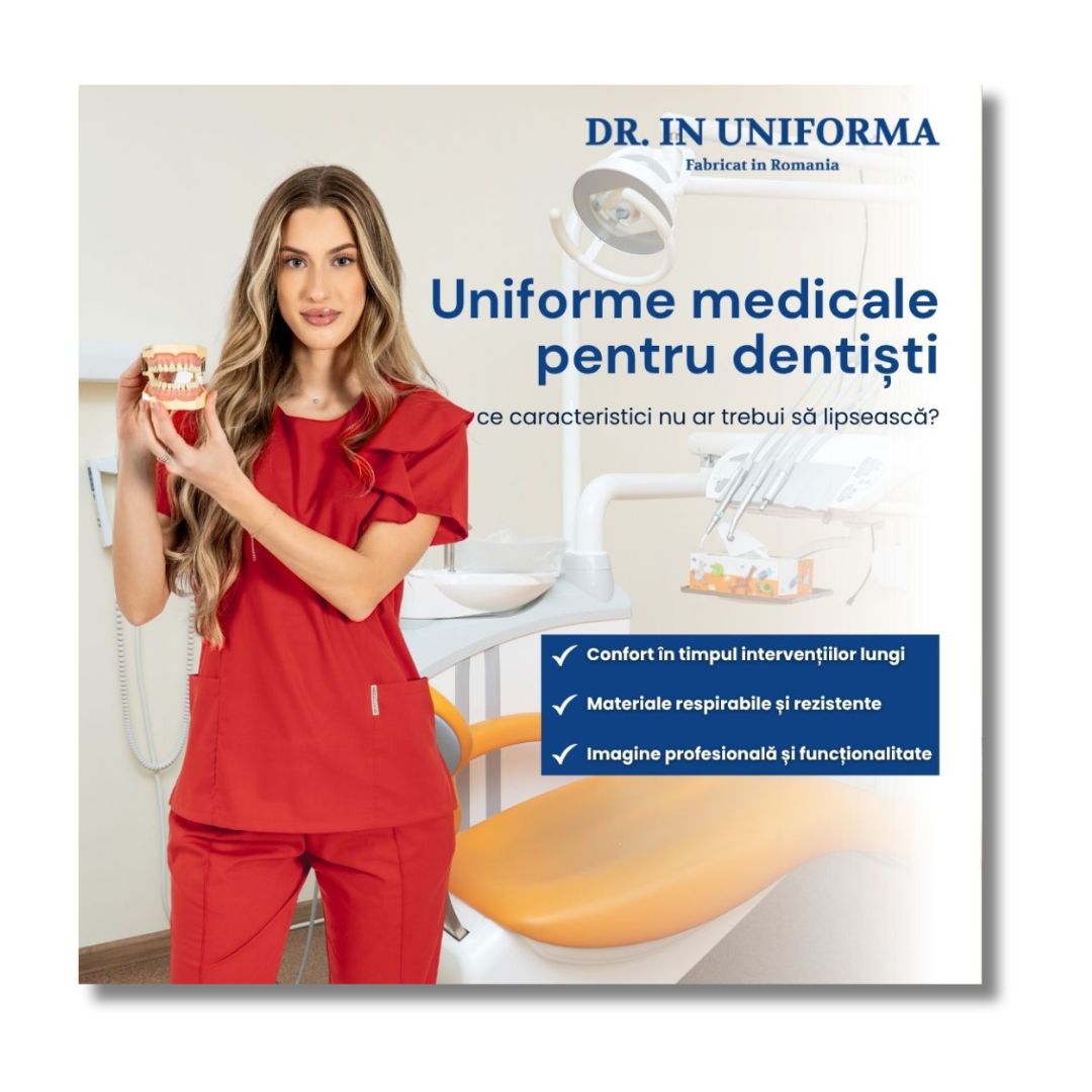 Uniforme medicale pentru dentiști – ce caracteristici nu ar trebui să lipsească?